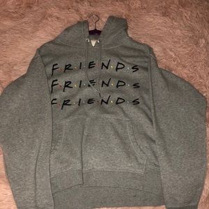Grey Friends hoodie